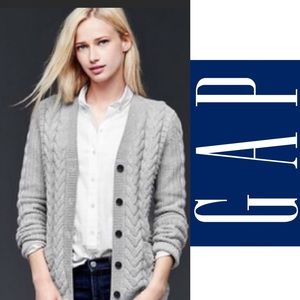 Gap cable knit cardigan
